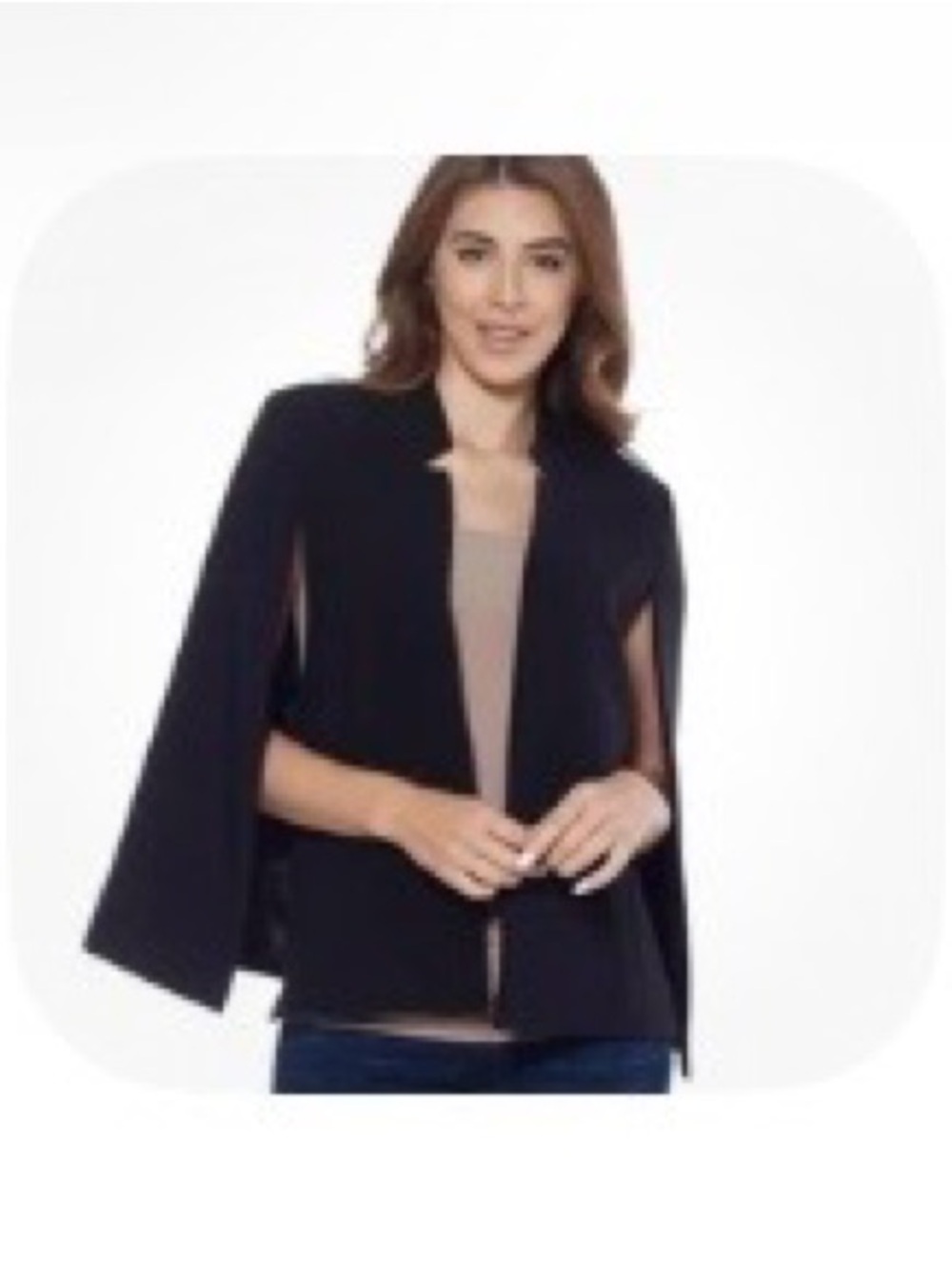 Alexander &David  Black Open-Front Blazer - Picture 4 of 8